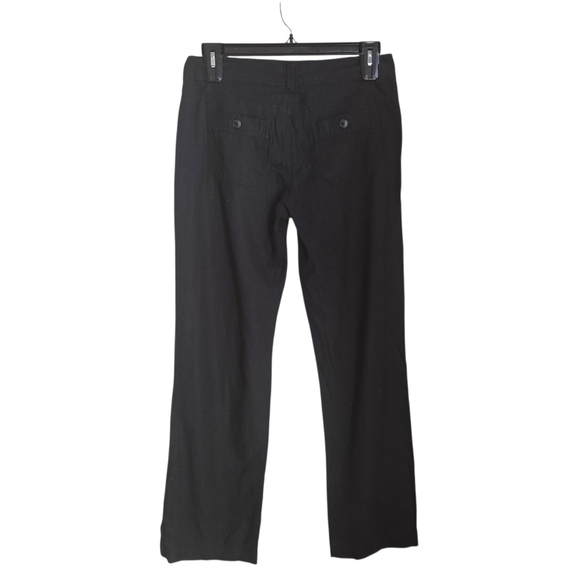 Nicole Miller Black Wide Leg Pants Size 6 - Picture 4 of 6